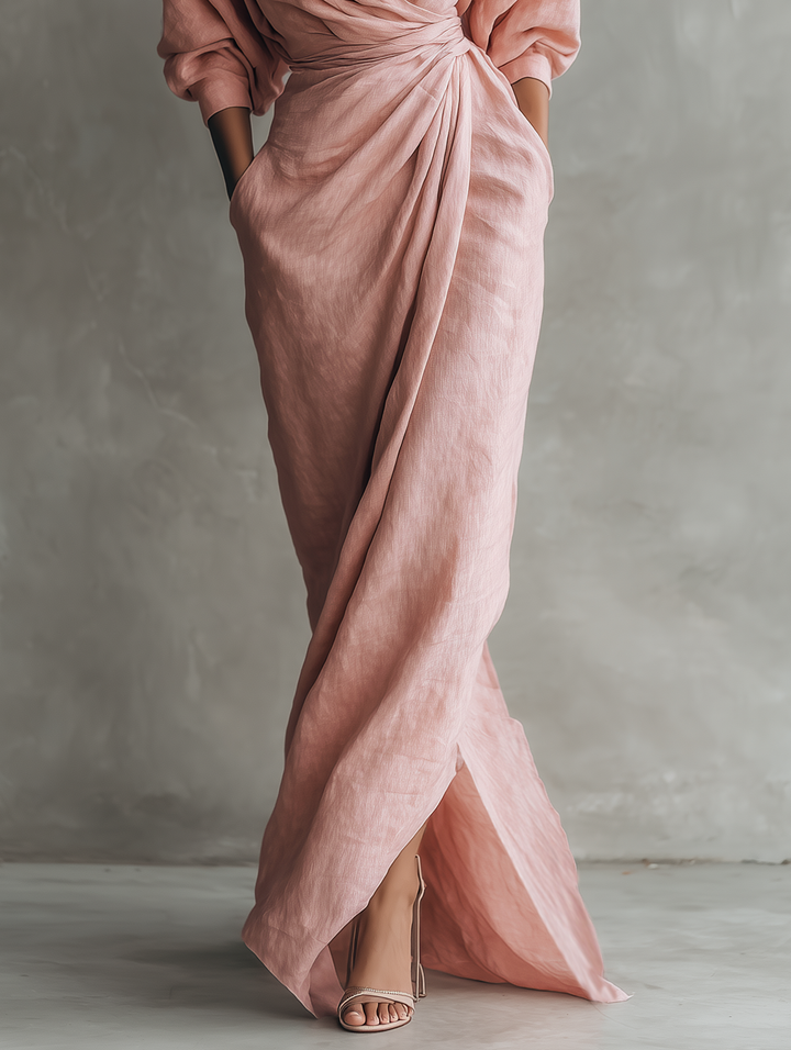 Robe Hugo en lin