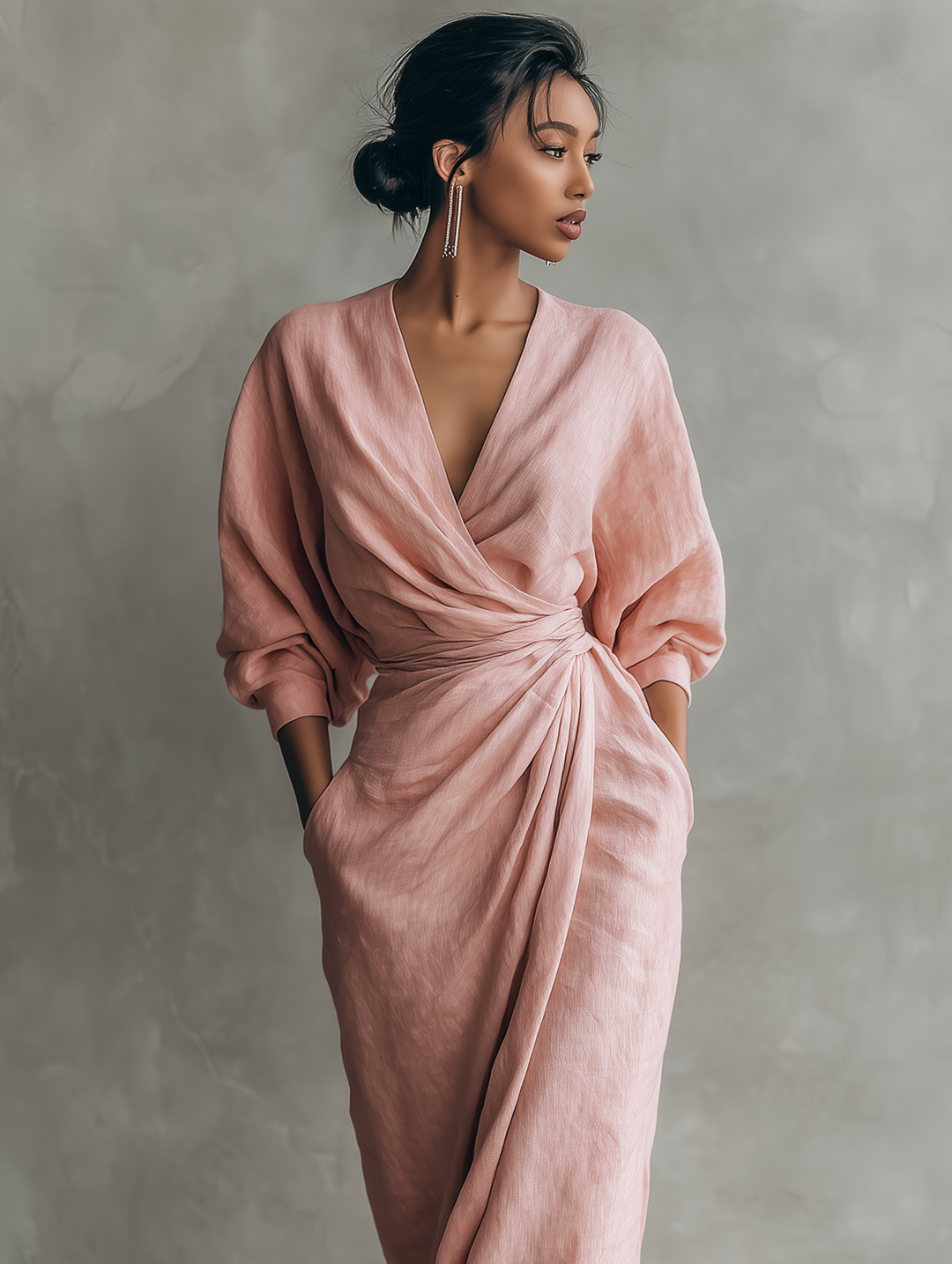 Robe Hugo en lin