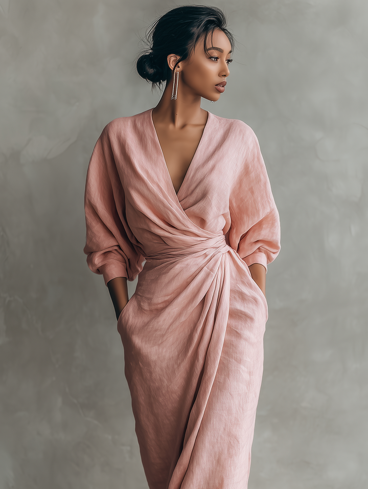 Robe Hugo en lin