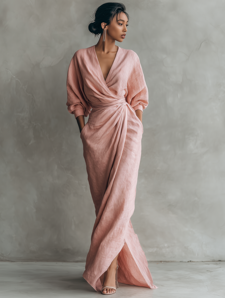 Robe Hugo en lin