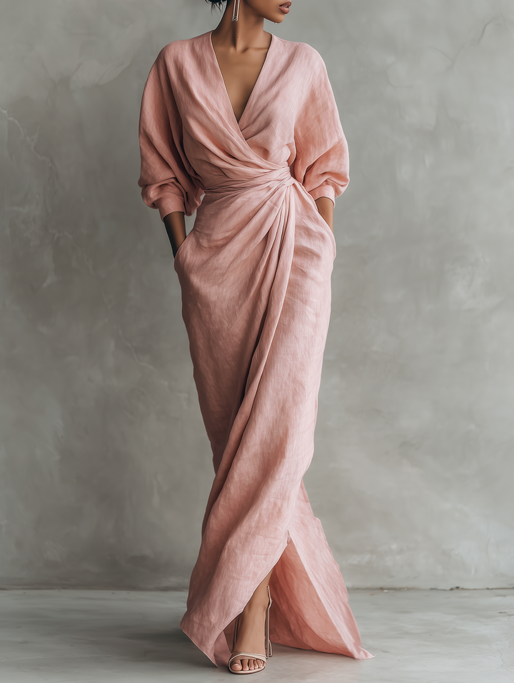Robe Hugo en lin