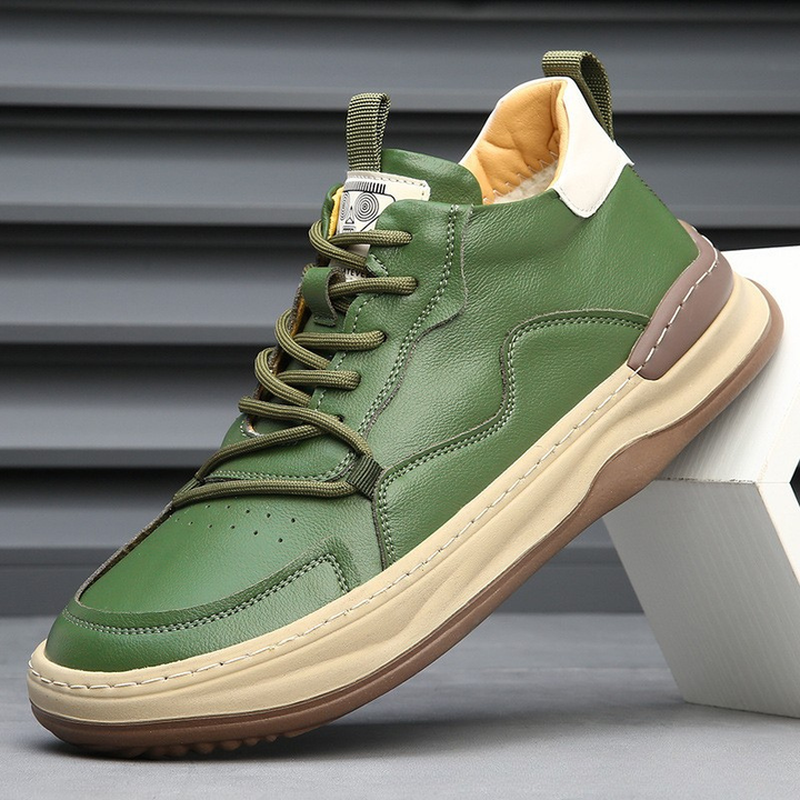 Chaussures Marco en cuir véritable