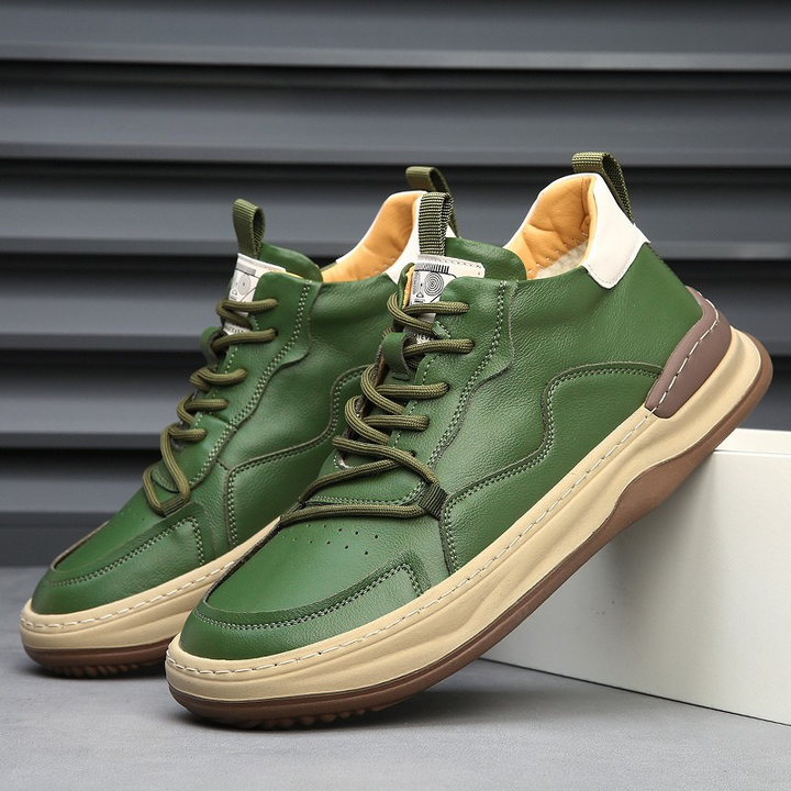 Chaussures Marco en cuir véritable