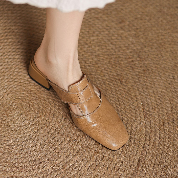 Mules Lawson en cuir