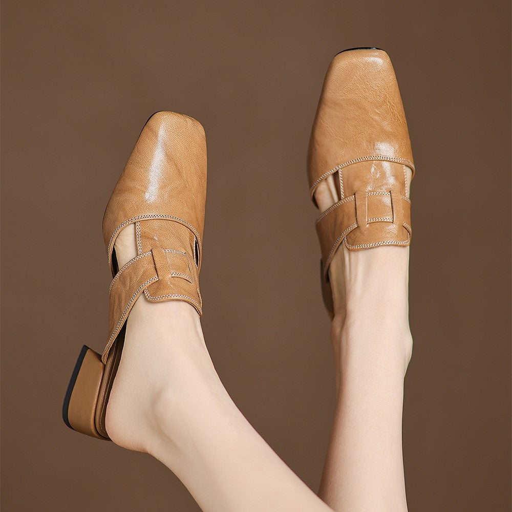 Mules Lawson en cuir