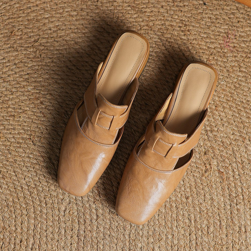 Mules Lawson en cuir