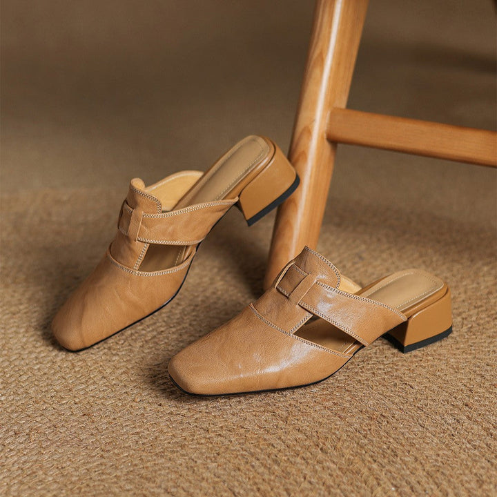 Mules Lawson en cuir