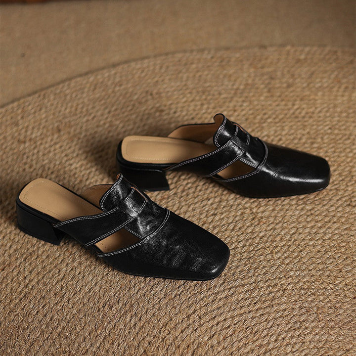 Mules Lawson en cuir