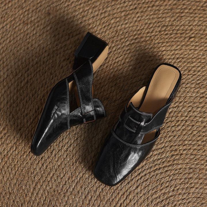 Mules Lawson en cuir