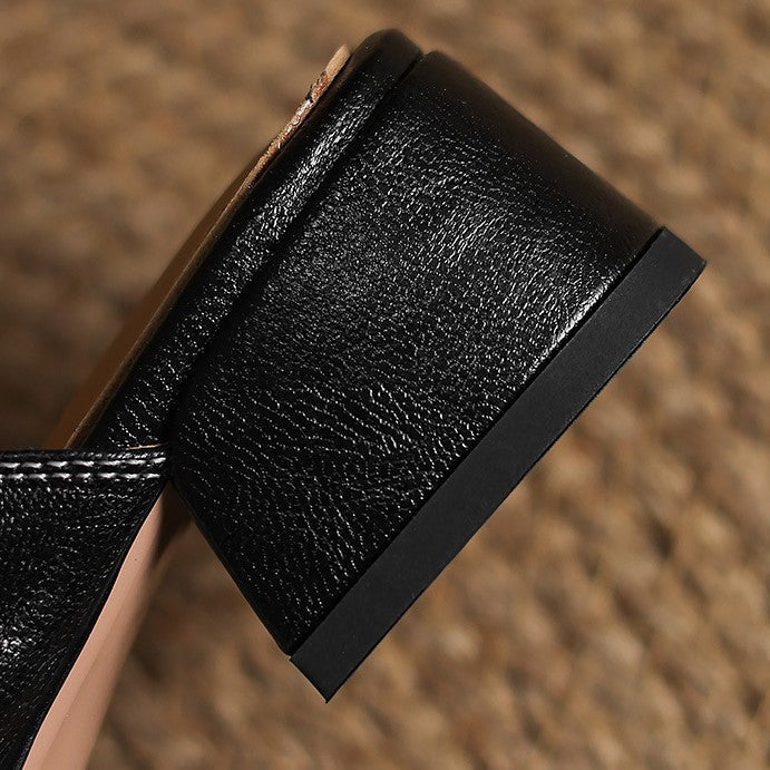 Mules Lawson en cuir