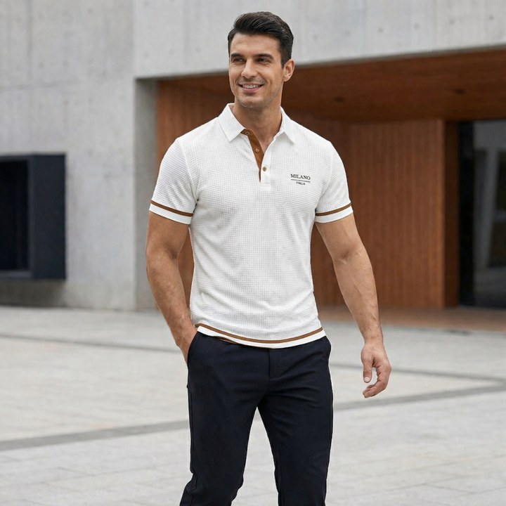 Polo Kensington en coton
