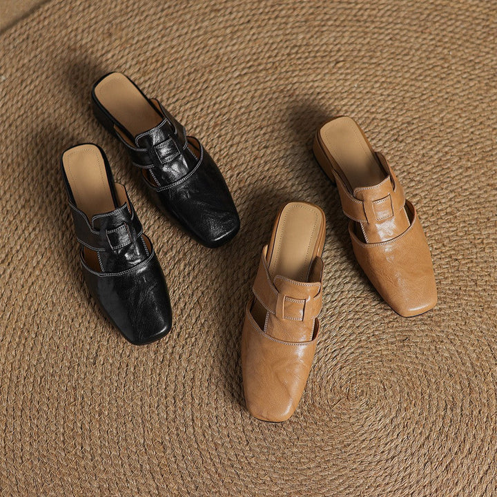Mules Lawson en cuir