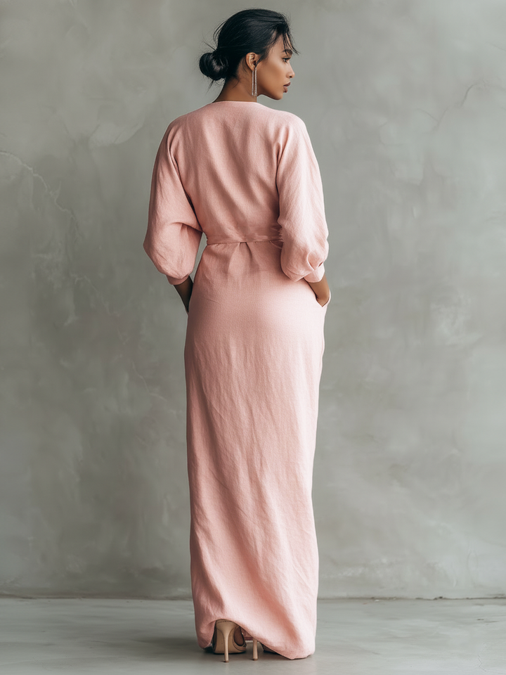 Robe Hugo en lin