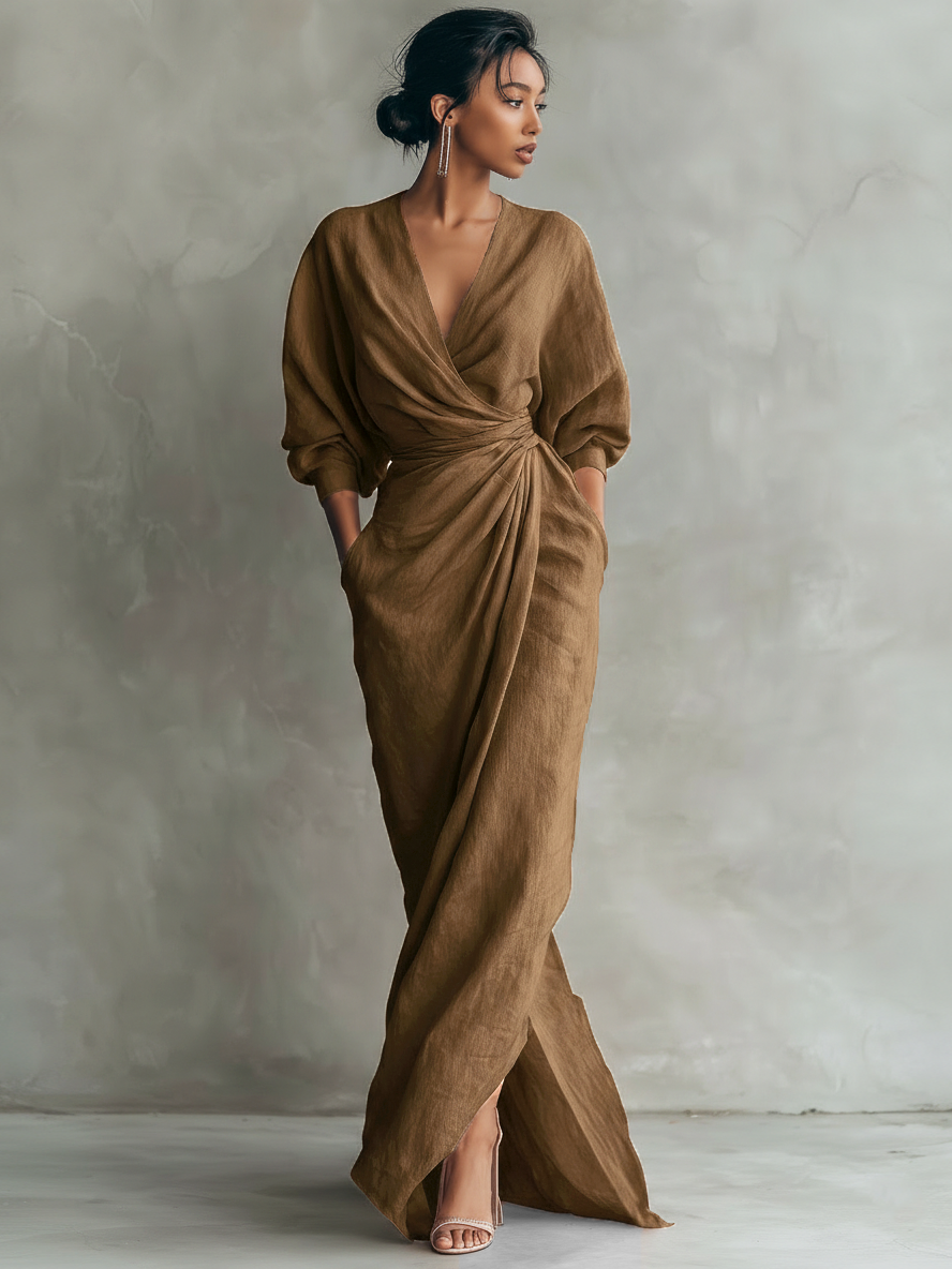 Robe Hugo en lin