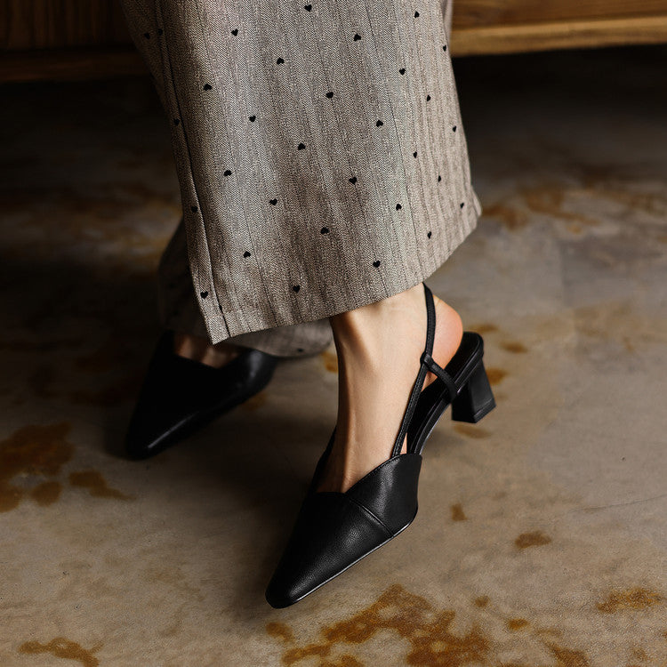 Escarpins Dante en cuir