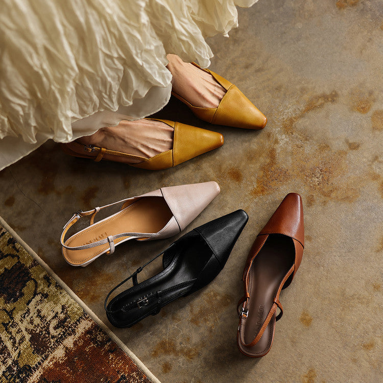 Escarpins Dante en cuir