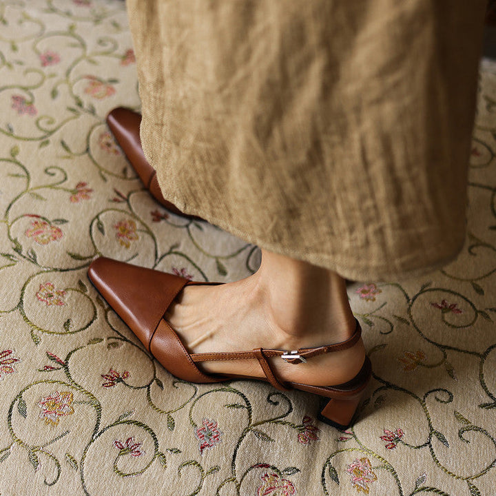 Escarpins Dante en cuir