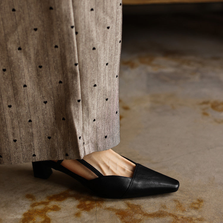 Escarpins Dante en cuir