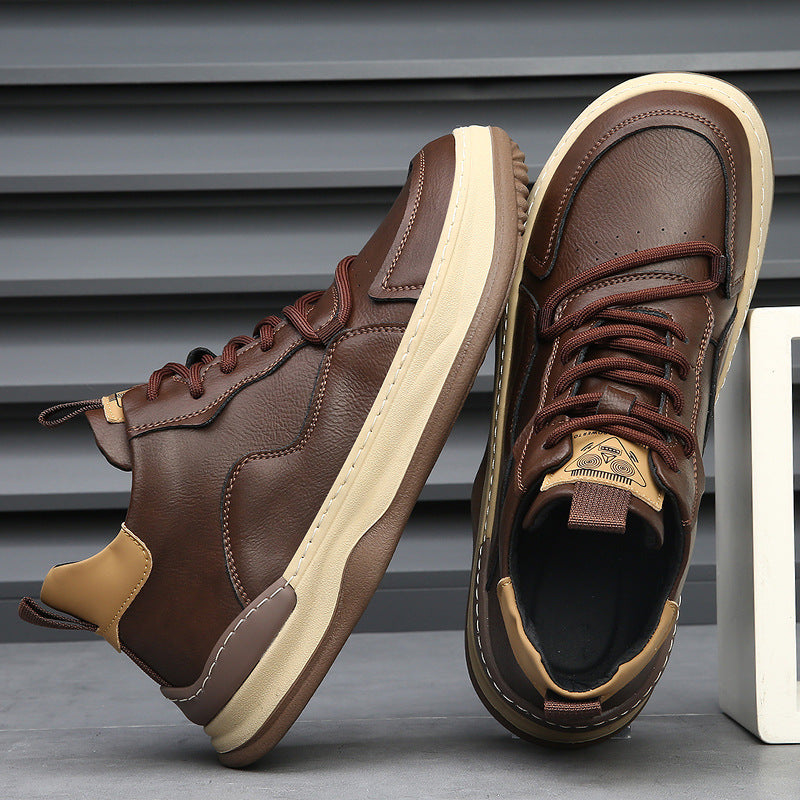 Chaussures Marco en cuir véritable