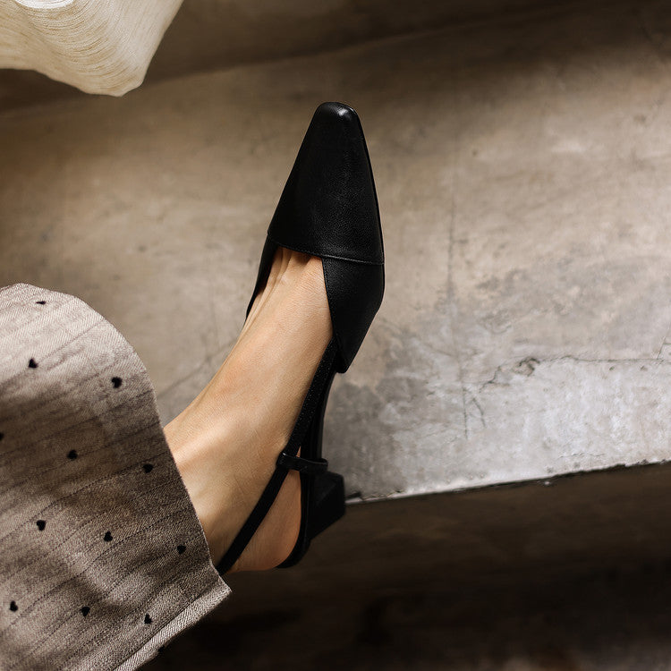 Escarpins Dante en cuir