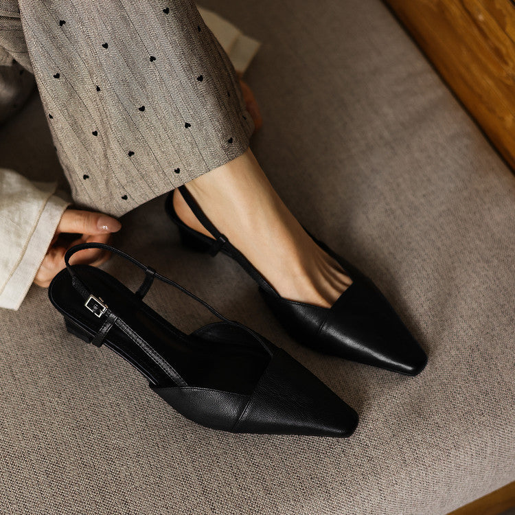Escarpins Dante en cuir