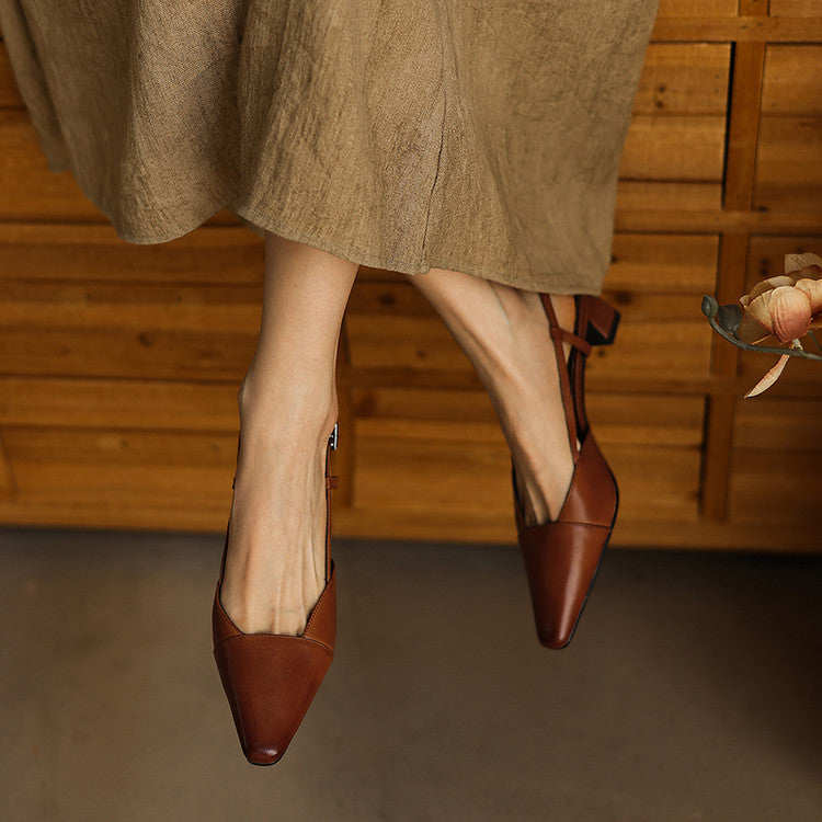 Escarpins Dante en cuir
