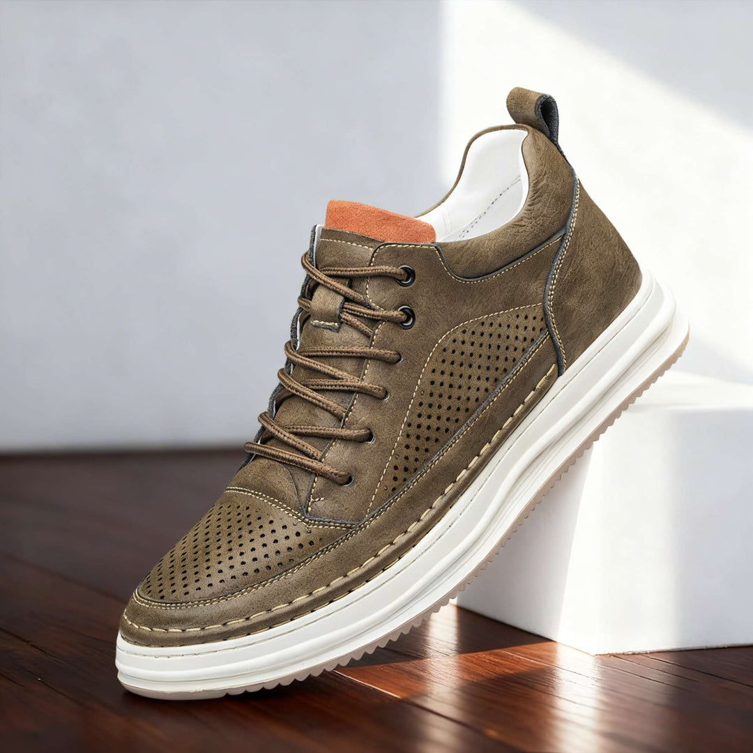 Baskets Rex en cuir
