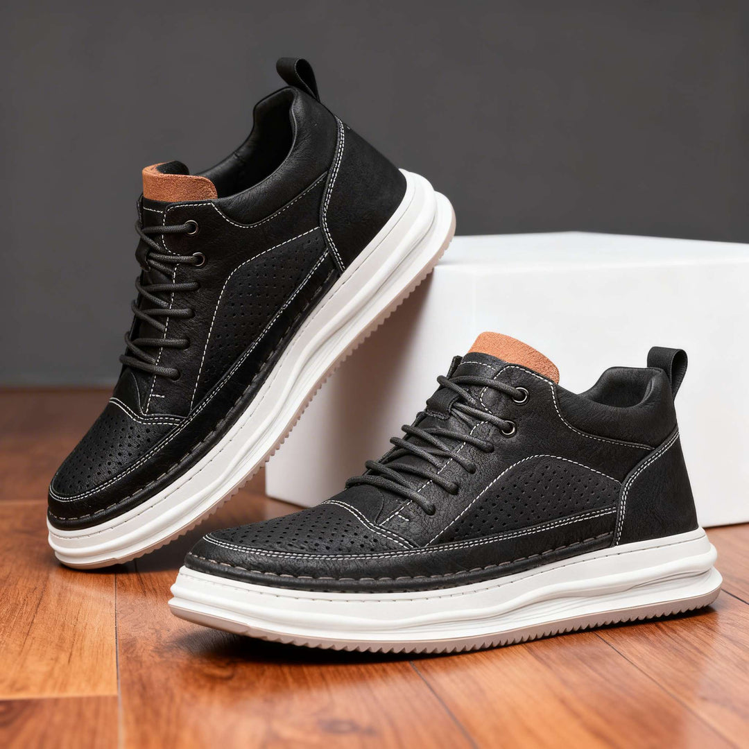 Baskets Rex en cuir