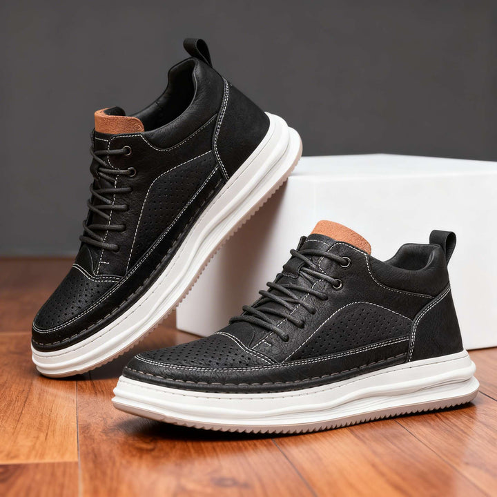 Baskets Rex en cuir