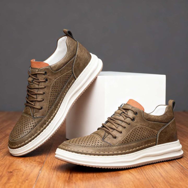 Baskets Rex en cuir