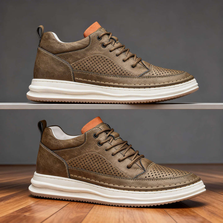 Baskets Rex en cuir