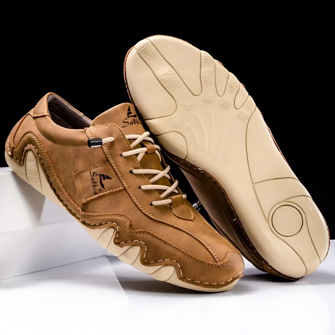 Baskets Halden en cuir