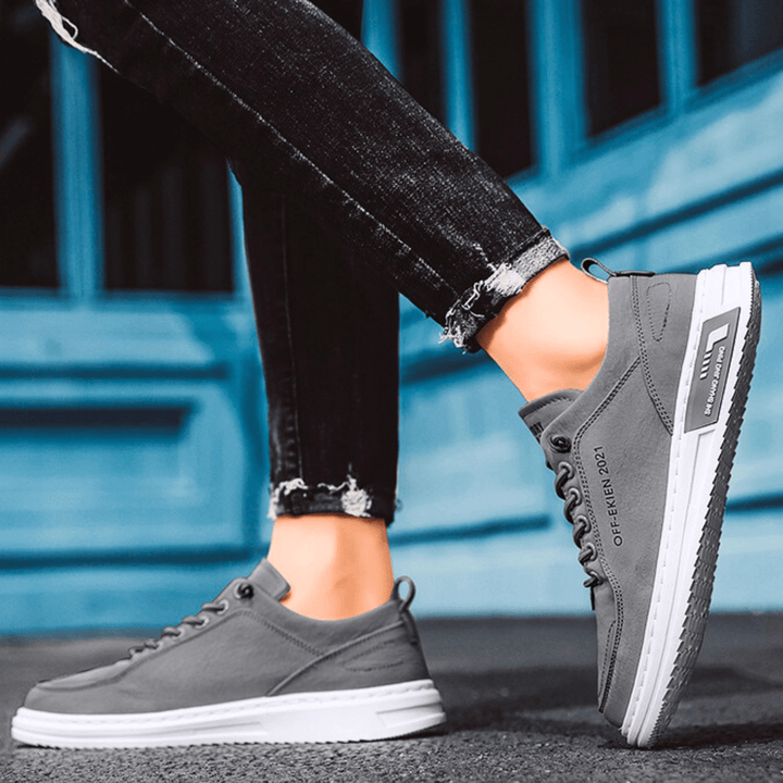 Baskets Bancroft en cuir